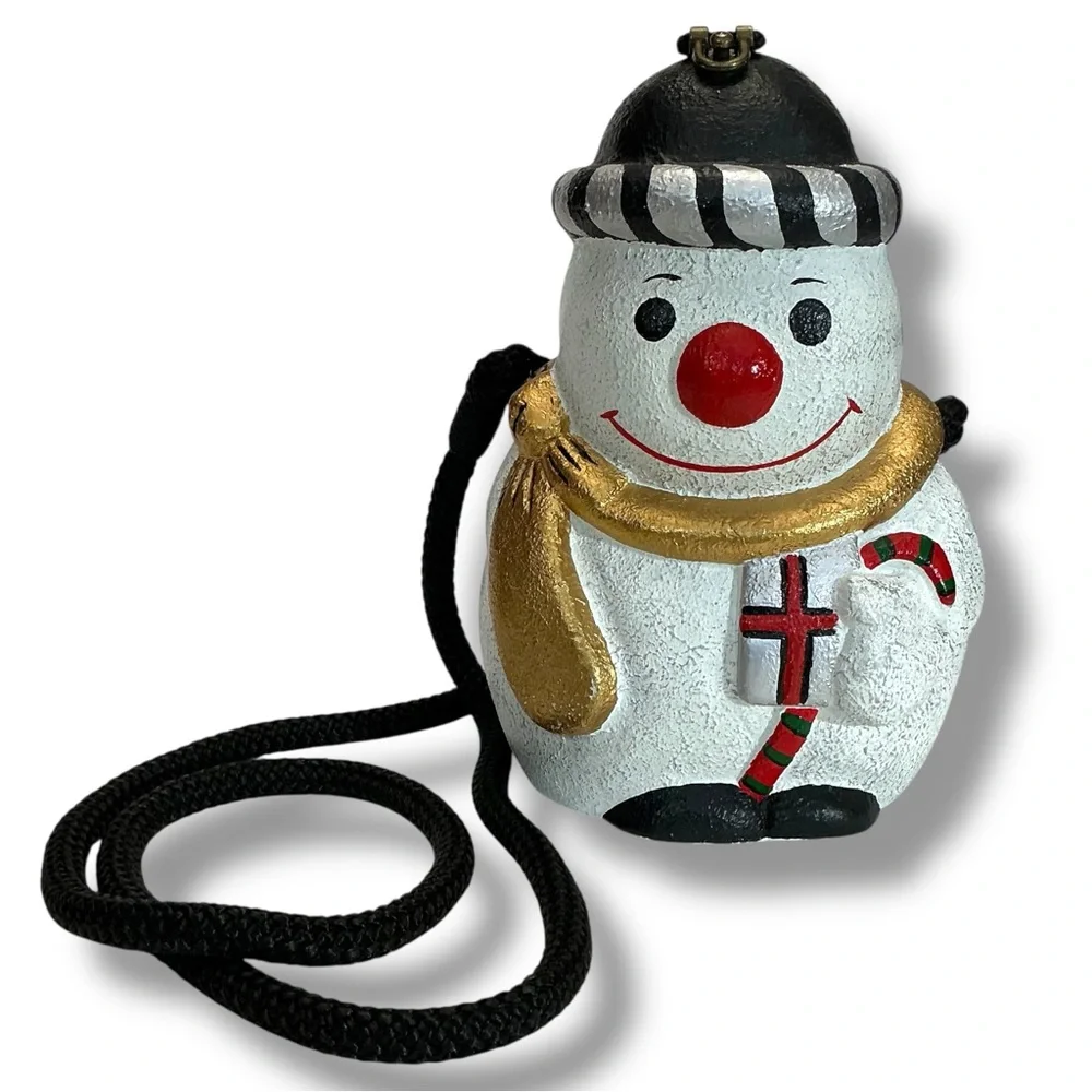 Timmy Woods Festive Snowman Crossbody Bag